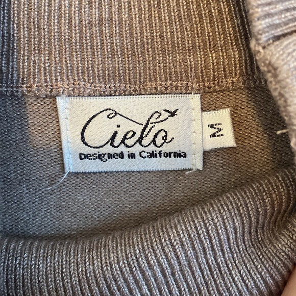 NWOT Taupe Turtleneck - Picture 3 of 3